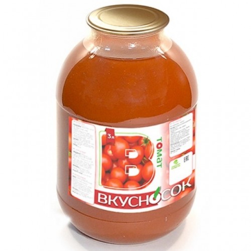 Сок Вкусносок томатный 3 л