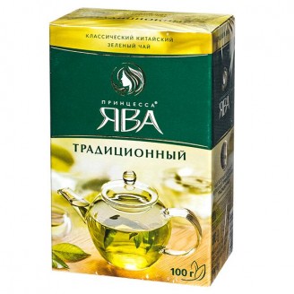 Чай Ява 100 гр зеленый 1кг