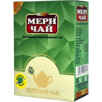 Чай Мери 100 гр зеленый (с ложкой) 1кг