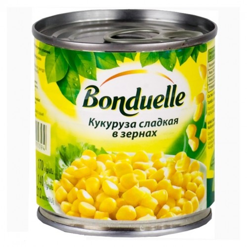 Кукуруза Бондюэль 425мл  ж/б