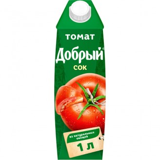 Сок "Добрый" томатный 1 л
