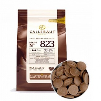 Шоколад молочный "Barry Callebaut" 33,6% какао 2,5кг