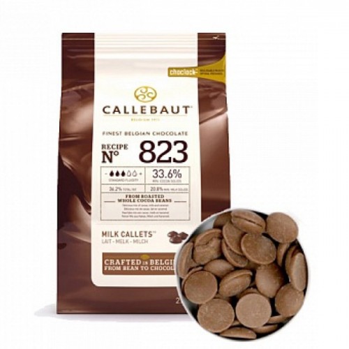 Шоколад молочный "Barry Callebaut" 33,6% какао 2,5кг
