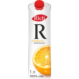 Сок "Rich" Апельсин 1л