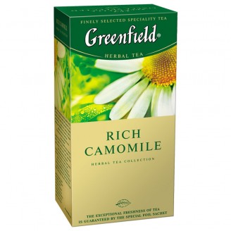 Чай "Greenfield" Camomile Meadow ромашка (25 пакетов)