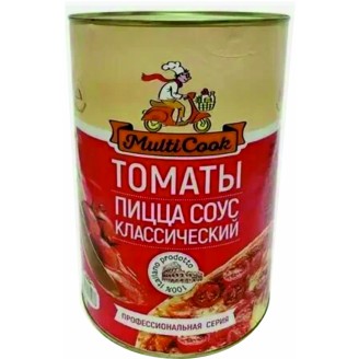 Соус томатный для пиццы MultiCook 4,1 кг ж/б