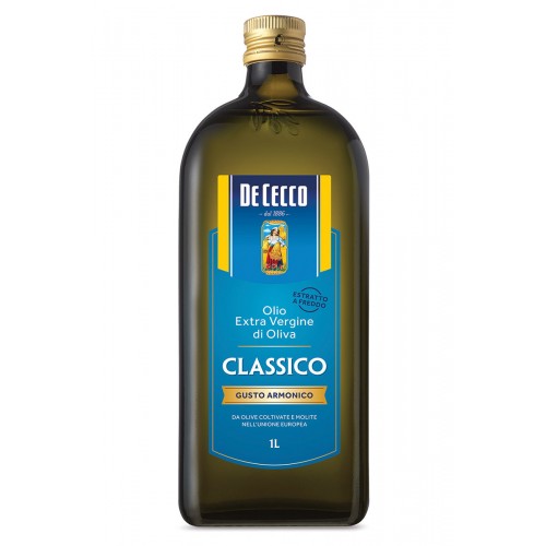 Масло оливковое нерафинированное "De Cecco" Classico Extra Vergine 1л
