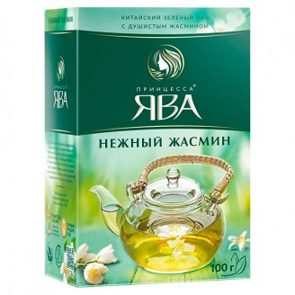 Чай Ява 100 гр зеленый ЖАСМИН 1кг