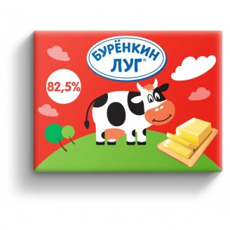 Масло спред "Буренкин луг" 82% 500гр